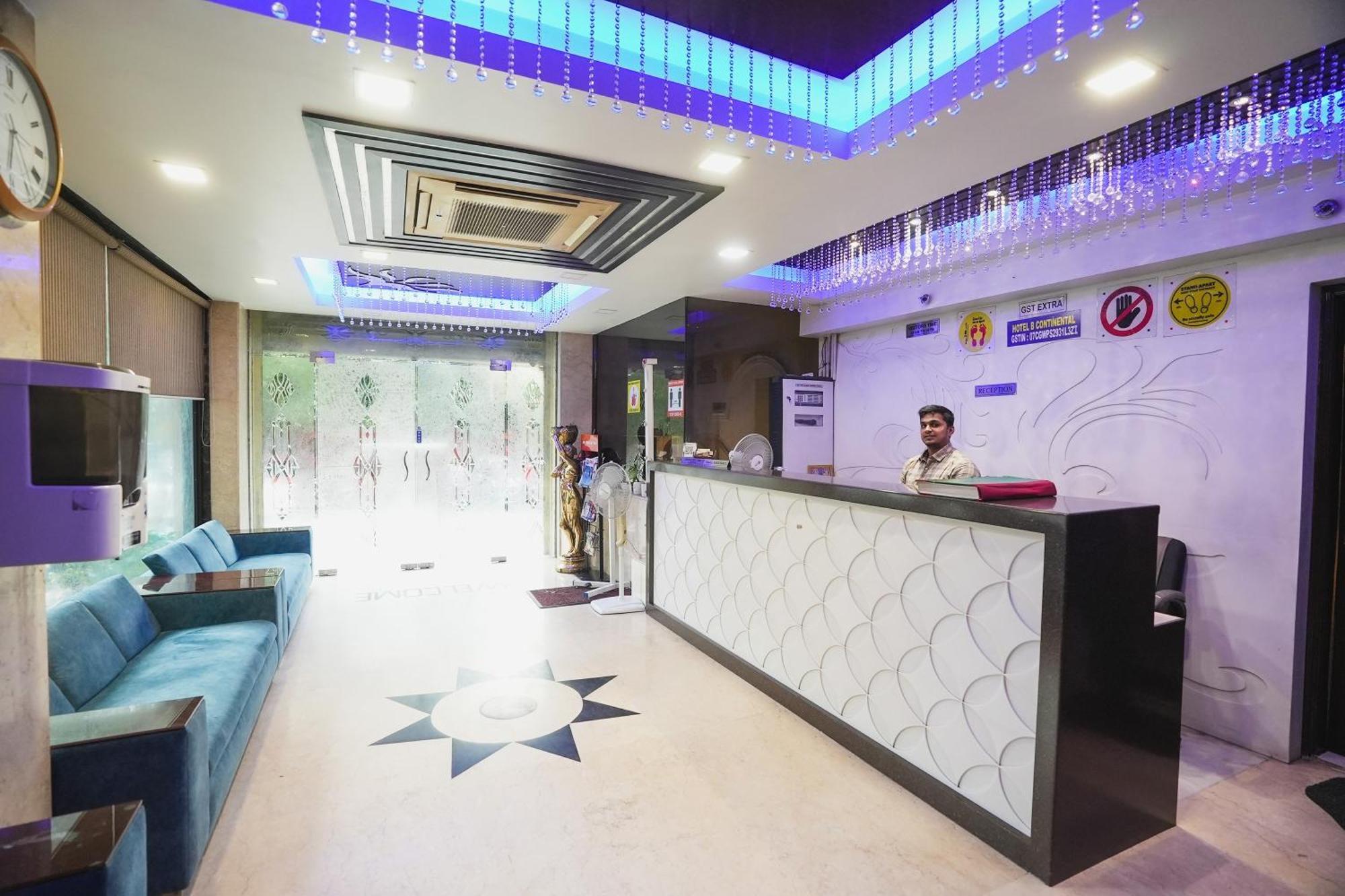Hotel B Continental Delhi  Eksteriør bilde