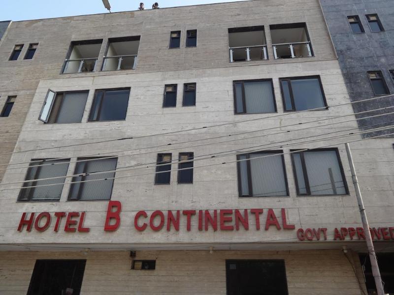 Hotel B Continental Delhi  Eksteriør bilde